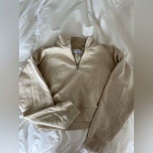 TNA Cropped Quarter Zip